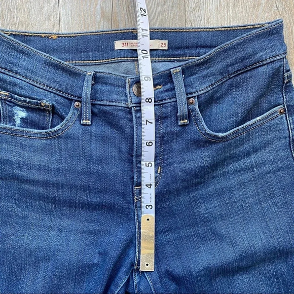 LEVI'S | 311 Distressed Shaping Skinny Jeans - Picture 7 of 11